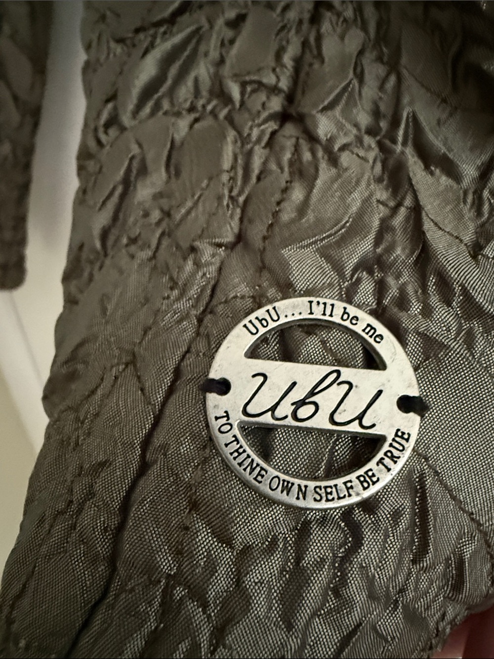 UBU Quilted Olive Green Blazer Jacket - UBU